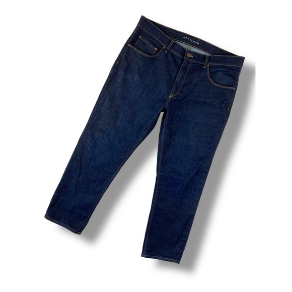 Mott & Bow Other - MOTT & BOW 'Straight Crosby' Mens Jeans Size 38/29 Dark Blue C Stretch Denim EUC